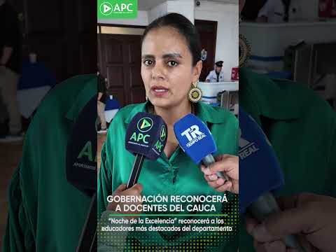 🌟📚 🏆 Cauca exaltará a los docentes que transforman la educación con la “Noche de la Excelencia”