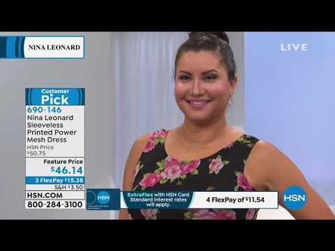 HSN | Nina Leonard Fashions Celebration 07.23.2020 - 10 AM