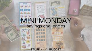 Mini Monday Savings Challenges | New Dice!
