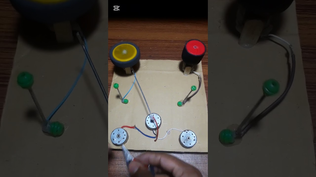 Dc Motor switch device #dcmotor #experiment #tech