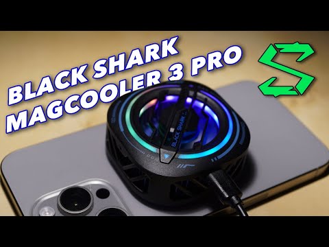 Stay COOL. Best iPhone Fan. Black Shark MagCooler 3 Pro - Unboxing and First Impressions (2024)