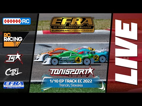EFRA 1/10th Electric TC Euros - Finals Leg 1 Live