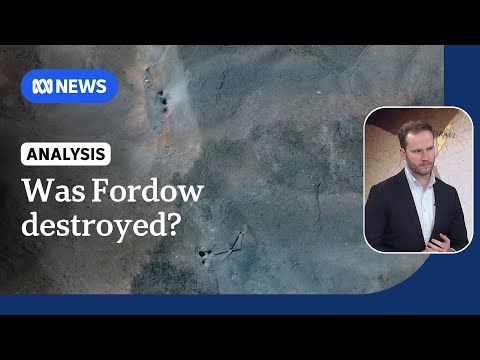 US bunker busters targeted Fordow's ventilation shafts | ABC NEWS