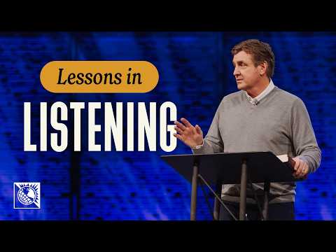 Lessons in Listening | Pastor Allen Jackson