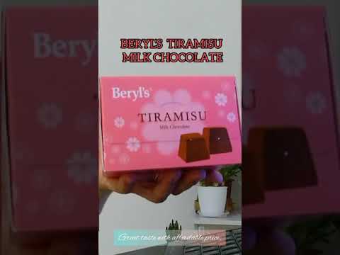 BERYL'S CHOCOLATE TIRAMISU MILK CHOCOLATE #shorts