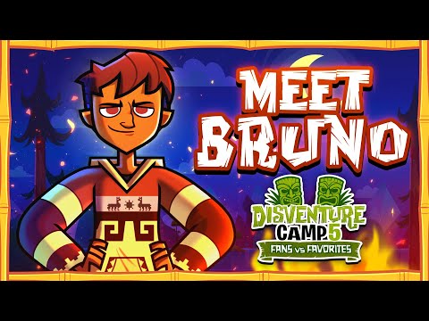 🌴 MEET BRUNO 🌴 Disventure Camp 5: Fans vs Favorites.