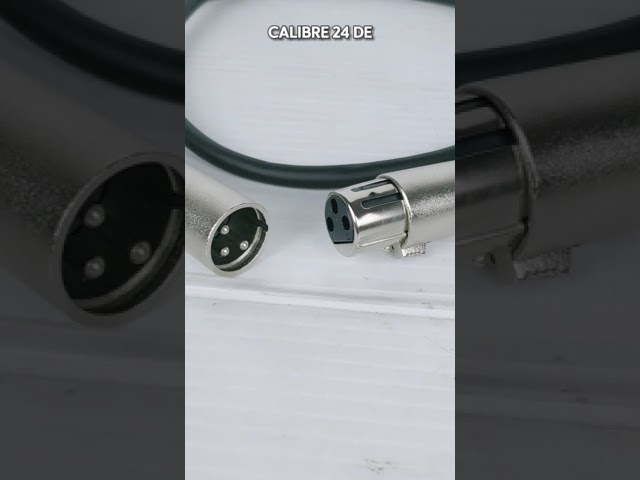 Vídeo relacionado con UGREEN Cable XLR Canon DMX Balanceado Microfono Macho a Hembra para Micrófono Amplificador Altavoz Grabadora Equipo de Sonido Mesa de Mezclas Sistema PA (1 Metro)