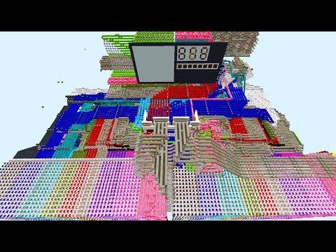 SparkofPhoenix - Der KRASSESTE Quad Core REDSTONE Computer! - Minecraft Map