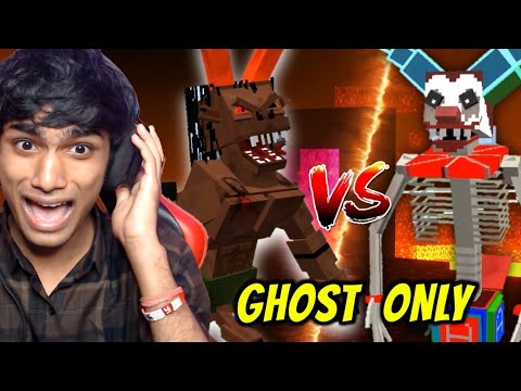 Minecraft  Ghost Only Mob Battle
