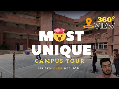 DTU ‘s MOST Unique Campus Tour! | 360° View | College fun facts😂 | Haunted lane👻