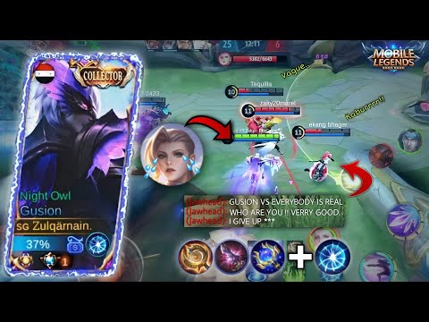 NEW SEASON 23, CAN GLOBAL GUSION BE ABLE TO VS EVERYBODY OF THEM??, GUSION BEST BUILD 2022 - MLBB