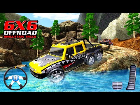 Offroad Jeep Game：6x6 Offroad Jeep Hill Climbing #3 - Android Gameplay