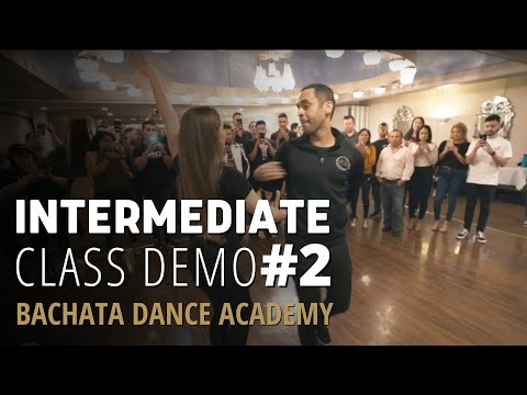 Intermediate Bachata Combination -  Class Recap #2 - Demetrio & Nicole | Bachata Dance Academy