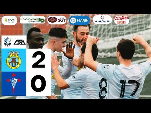 Marín C.F. - Flavia S.D. (2-0) | Resumen 1ª Futgal - Jornada 22