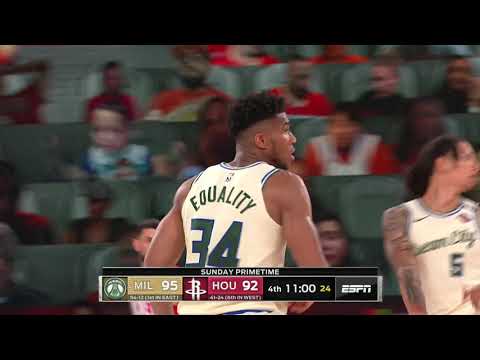 Houston Rockets vs Milwaukee Bucks | August 2, 2020