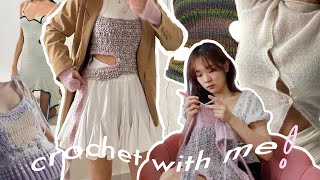 crocheting a ~subversive basics~ pinterest inspired top | crochet with me ep.1