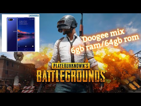 Pubg mobile on doogee mix max setting 6/64gb