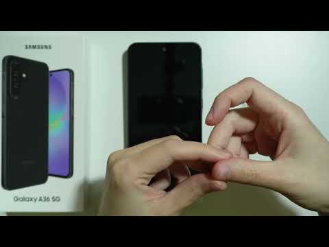 Samsung Galaxy A36 5G: How to Use Memory Card (microSD Card)