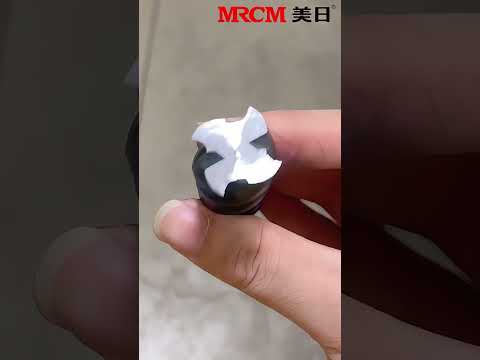 Easy to Grinding—Four-edge milling cutter grinding.#mrcm  #MR-X4 #MR-X3