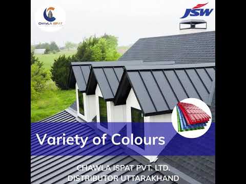 Jsw Colour Coated Roofing Sheets