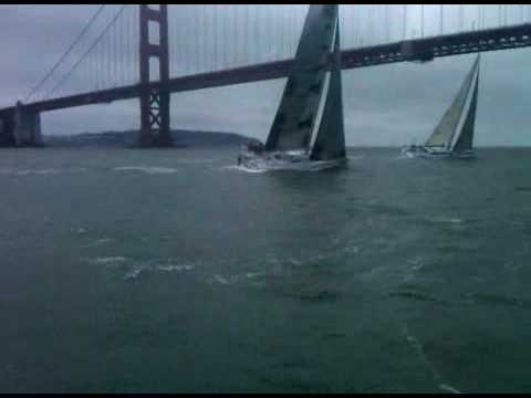 Pacific Cup 2010 Division D Heading out The Golden Gate to Hawaii