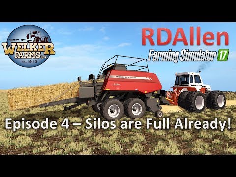 Farming Simulator 17 Welker Farms E4 - This Silos are FULL Already?!