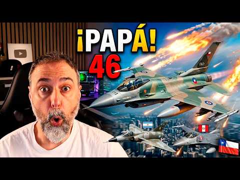 ¡EL PAPÁ DE SUDAMÉRICA! Chile y sus 46 F-16 DESTROZAN a la COMPETENCIA 😱