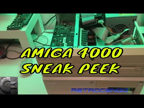 Amiga 4000 sneak peek