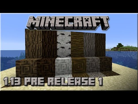Minecraft 1.13 Pre-Release 1: New textures, new music!