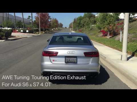 AWE Touring Edition Exhaust for Audi S6/S7