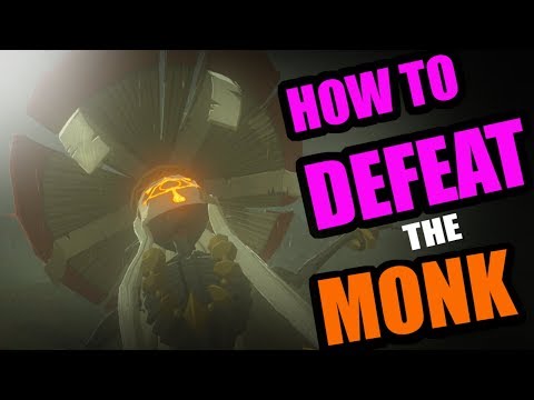 How to beat Monk Maz Koshia - Zelda : Breath of the Wild - Champions' Ballad