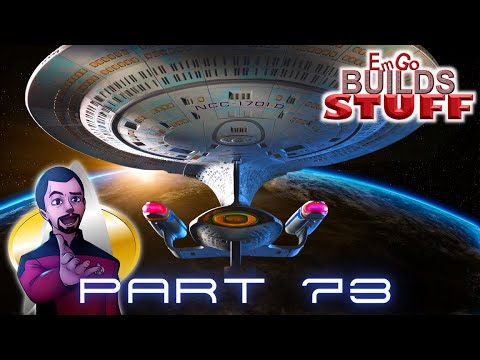 Eaglemoss Star Trek USS Enterprise NCC 1701-D Kit (Part 73): EmGo Builds Stuff