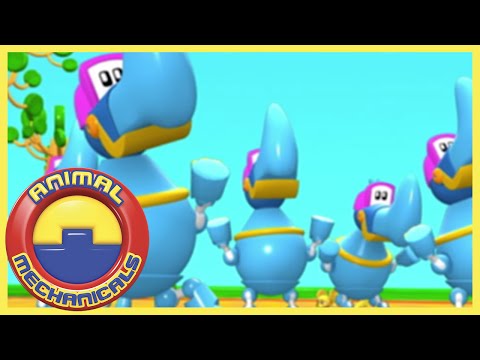 🐸🤖 Animal Mechanicals 322 🐸🤖 Mechana Rhino Ring Toss Island 🐸🤖 Full Episode HD 🐸🤖