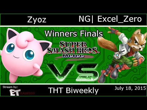 [THT] Zyoz (Jigglypuff) VS NG| Excel_Zero (Fox) Melee - WF
