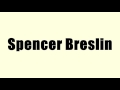 Spencer Breslin