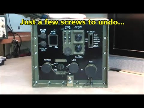 Military electronics teardown MLRS interface unit MK2