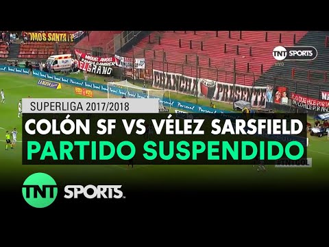Resumen de Colón SF vs Vélez Sarsfield (0-0 / Suspendido) | Fecha 22 - Superliga Argentina 2017/2018