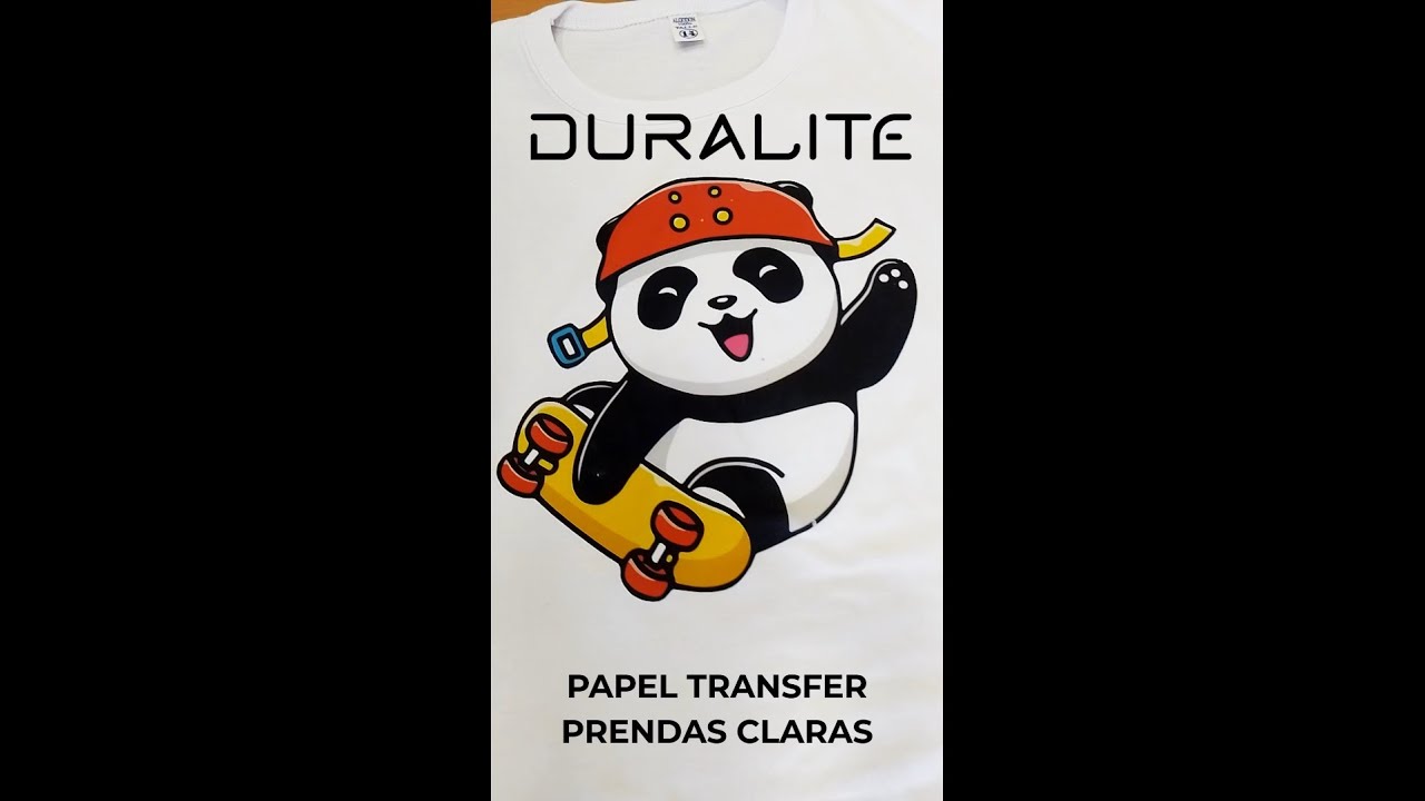 CÓMO UTILIZAR PAPEL TRANSFER PRENDAS CLARAS