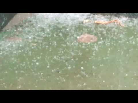 Chuva de gelo nova Veneza Goiás 