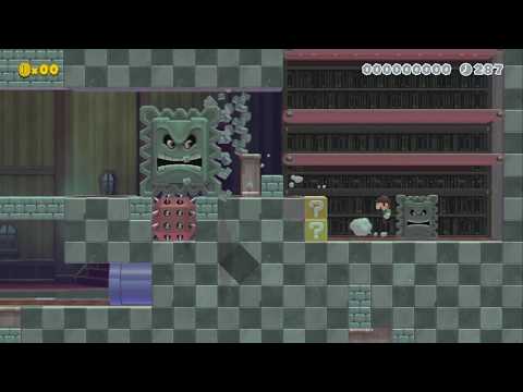 thwomp city tower by GOGOGUY27 - Super Mario Maker 2 - No Commentary 1by