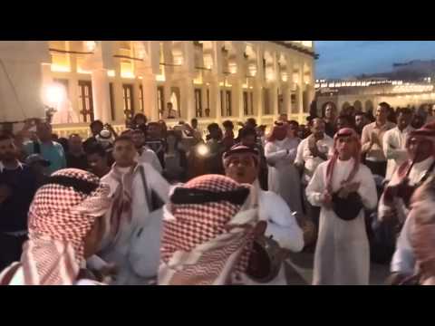 Souq Wakif traditional Tribal Jordanian Folk dance