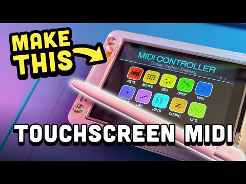 This DIY MIDI Controller Changes Everything | ESP32 + CYD Touchscreen