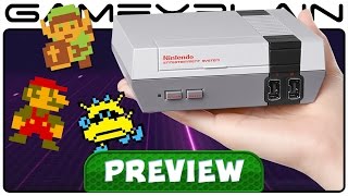 NES Classic Edition - Hands-On Preview (UI Revealed, Options, & More!)