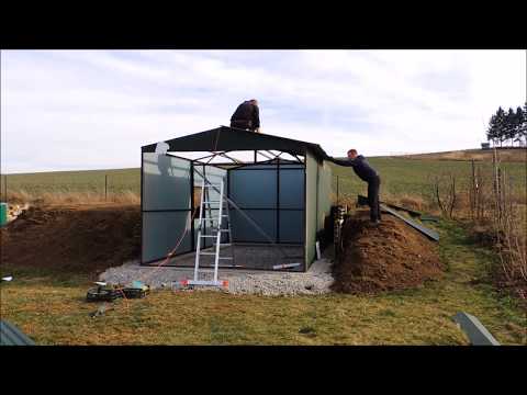 Montáž garáže Eurostal