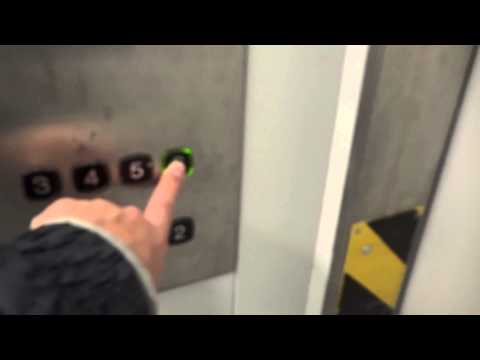 Nice and slow 1938 KONE (Mod. KONE M 1991) Tr. Freight E/Lift@Vilhonvuorenkatu 11A, H:ki, Fi