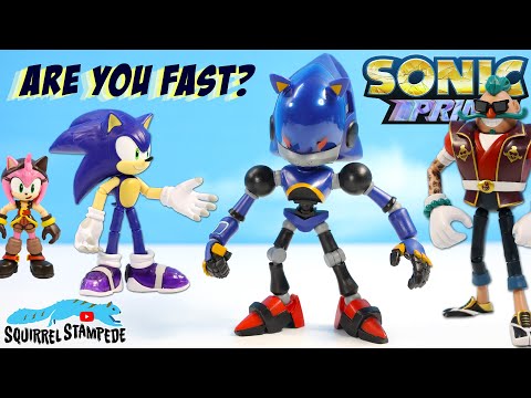 Sonic the Hedgehog Prime Action Figures Wave 3 Review Metal Chaos at The Grim?