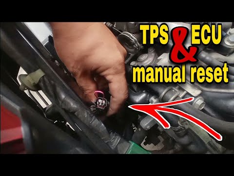 TPS AND ECU RESET honda click 125i | DIY tips and idea