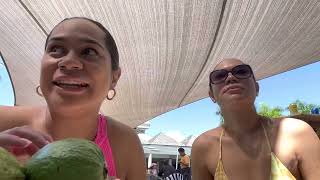 Part 3 Fiji Vlog - Hot bread Kitchen review and Lunch with the Family at Sheraton Resort