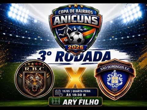 COPA DE BAIRROS - SÃO DOMINGOS VS RIO DOS BOIS - RBC