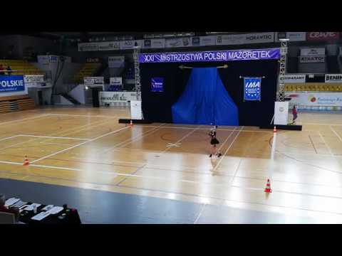 solo 2 batons seniors - Wiktoria Szyra - Raciborz, Poland